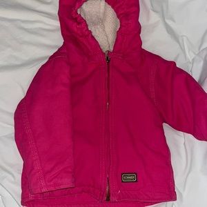 C.E Schmidt workwear Coat Pink Girls jacket 12months